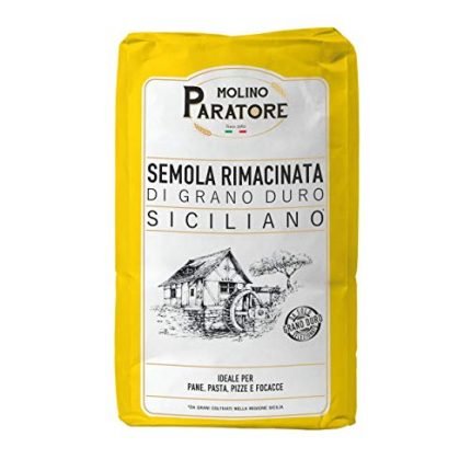 Semola rimacinata di grano duro siciliano - 5 kg - Molino ...