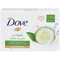 Dove Go Fresh Touch Beauty Cream Cetriolo e Te Verde 100 gr 2 Pezzi in vendita da Caddy's Shop Online in offerta