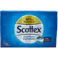 Scottex Comfort Completo Fazzoletti 36 Pacchetti in vendita da Caddy's Shop Online in offerta