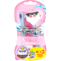 Wilkinson Sword Xtreme3 Beauty 6 Rasoi in vendita da Caddy's Shop Online in offerta
