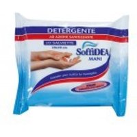 Soffidea Salviette Igienizzanti Mani 20 Pezzi in vendita da Caddy's Shop Online in offerta