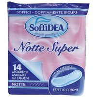 Soffidea Assorbenti Notte Super 14 Pezzi in vendita da Caddy's Shop Online in offerta
