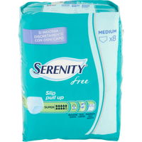 Serenity Free Slip Pull Up Super Taglia Medium 8 Pezzi in vendita da Caddy's Shop Online in offerta