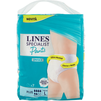 Lines Specialist Pants Plus L Verde 7 Assorbenti in vendita da Caddy's Shop Online in offerta