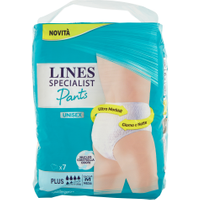 Lines Specialist Pants Plus M Verde 7 Assorbenti in vendita da Caddy's Shop Online in offerta