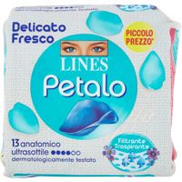Lines Petalo Blu Antomico 13 Assorbenti in vendita da Caddy's Shop Online in offerta