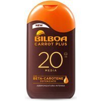 Bilboa Carrot Plus Latte Solare Spf 20 200 ml in vendita da Caddy's Shop Online in offerta