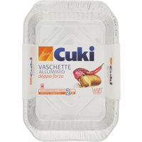 Cuki Vaschette in Alluminio 2 Pezzi in vendita da Caddy's Shop Online in offerta