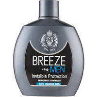 Breeze Invisible Men Protection Deodorante Squeeze 100 ml in vendita da Caddy's Shop Online in offerta