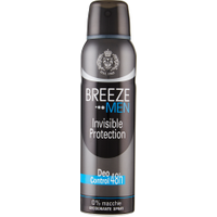 Breeze Men Invisible Protection Deodorante Spray 150ml in vendita da Caddy's Shop Online in offerta