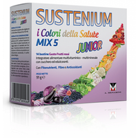 Vendita Sustenium I Colori della Salute MIX 5 Junior Integratore Alimentare 14 Bustine Frutti Rossi in offerta su farmacia online