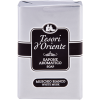 Tesori d'Oriente Muschio Bianco Sapone Aromatico 150 g in vendita da Caddy's Shop Online in offerta