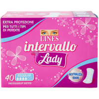 Lines intervallo Lady Regular Distesi 40 Proteggislip in vendita da Caddy's Shop Online in offerta