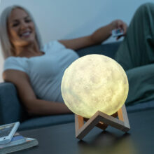 Vendita Lampada LED Ricaricabile Luna Moondy InnovaGoods