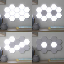 Set di Pannelli LED Modulari Magnetici e Touch Tilight InnovaGoods (Pacco da 3) Solvy Store