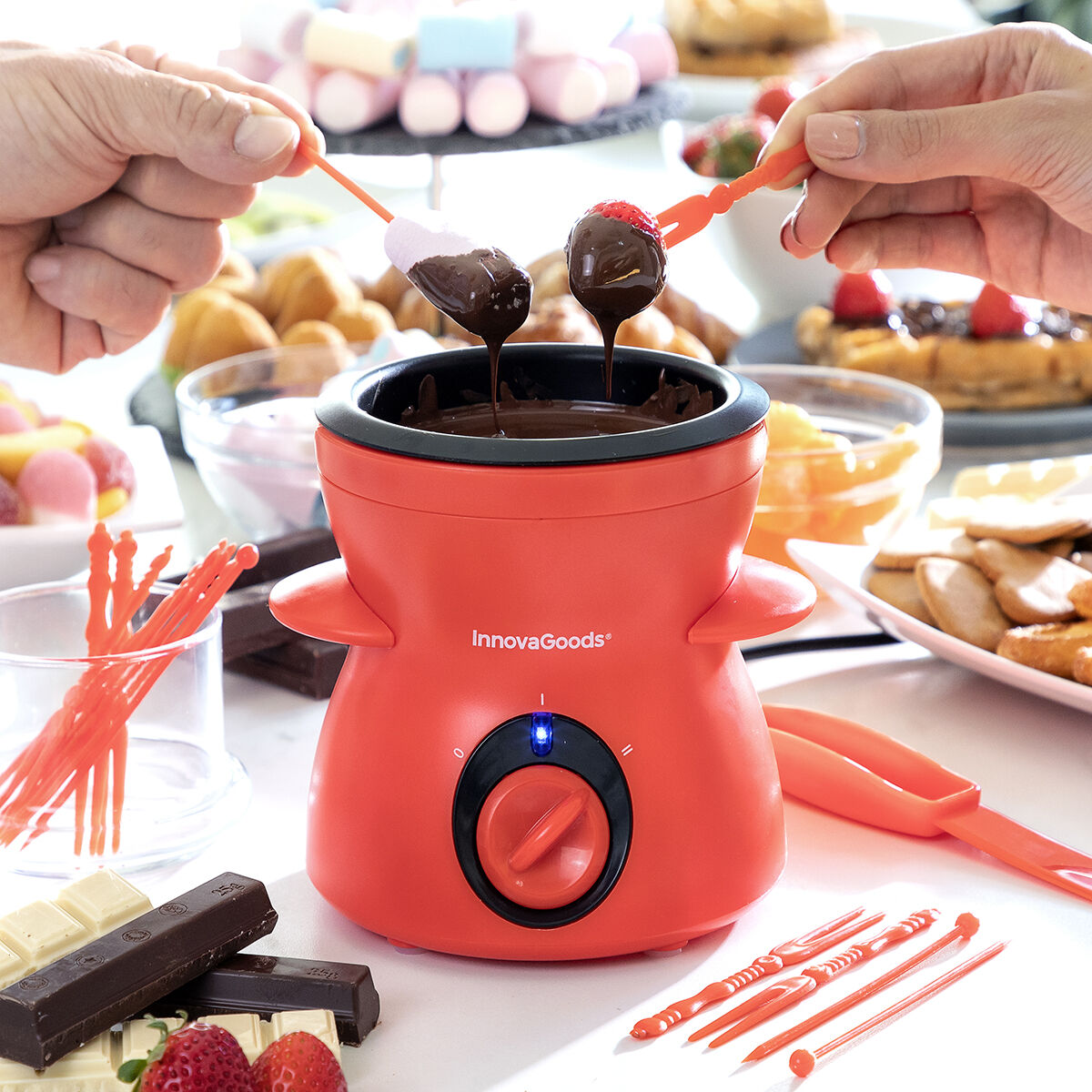 Vendita Set per Fonduta al Cioccolato con Accessori Fonlat InnovaGoods