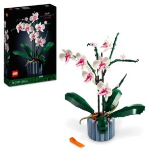 LEGO Botanicals Orchidea - Pianta Artificiale da Costruire per Adulti - Fiori Finti e Vaso da Interno per Decorazione di Casa o dell'Ufficio - Idee Regalo per Donna o Uomo da Collezione - 10311 immagine 2