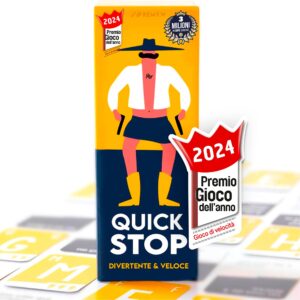 ATM Gaming QUICKSTOP - Gioco di Società per Famiglia ed Amici - Gioco di Carte - Perfetto per Creare Atmosfera - Da 2 a 7 Giocatori - Italiano immagine 2