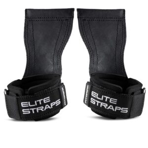 Fitgriff® Elite Straps 2.0 - Straps Palestra con Gomma Grip - Ganci Sollevamento Pesi per Stacchi, Gym, Lifting immagine 2