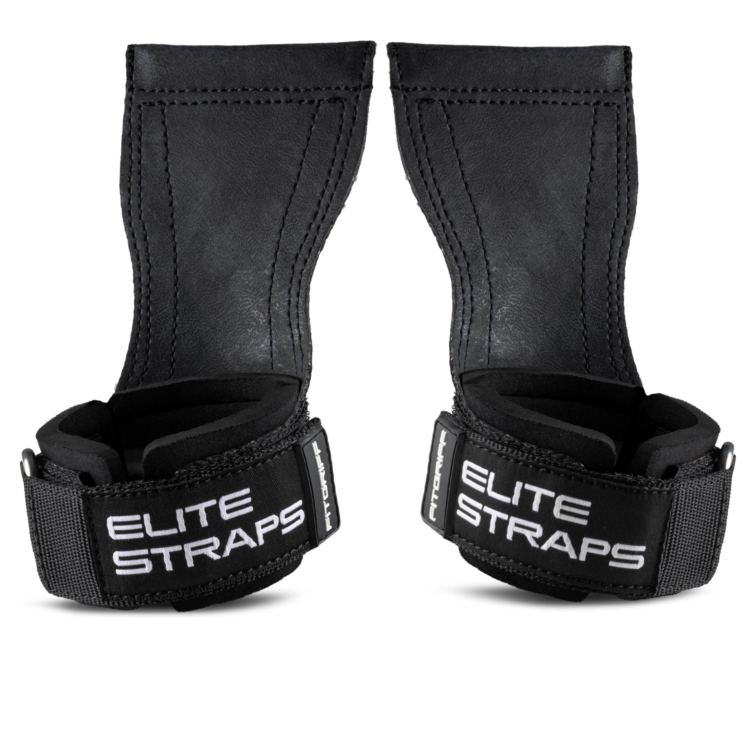 Fitgriff® Elite Straps 2.0 - Straps Palestra con Gomma Grip - Ganci Sollevamento Pesi per Stacchi, Gym, Lifting immagine 2