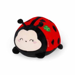 Legami - Peluche Plush Super Soft!, Tema Ladybug, Formato Mini, con Carta d'Identità personalizzabile, Sta in Piedi da Solo, 14x15x12 cm immagine 3